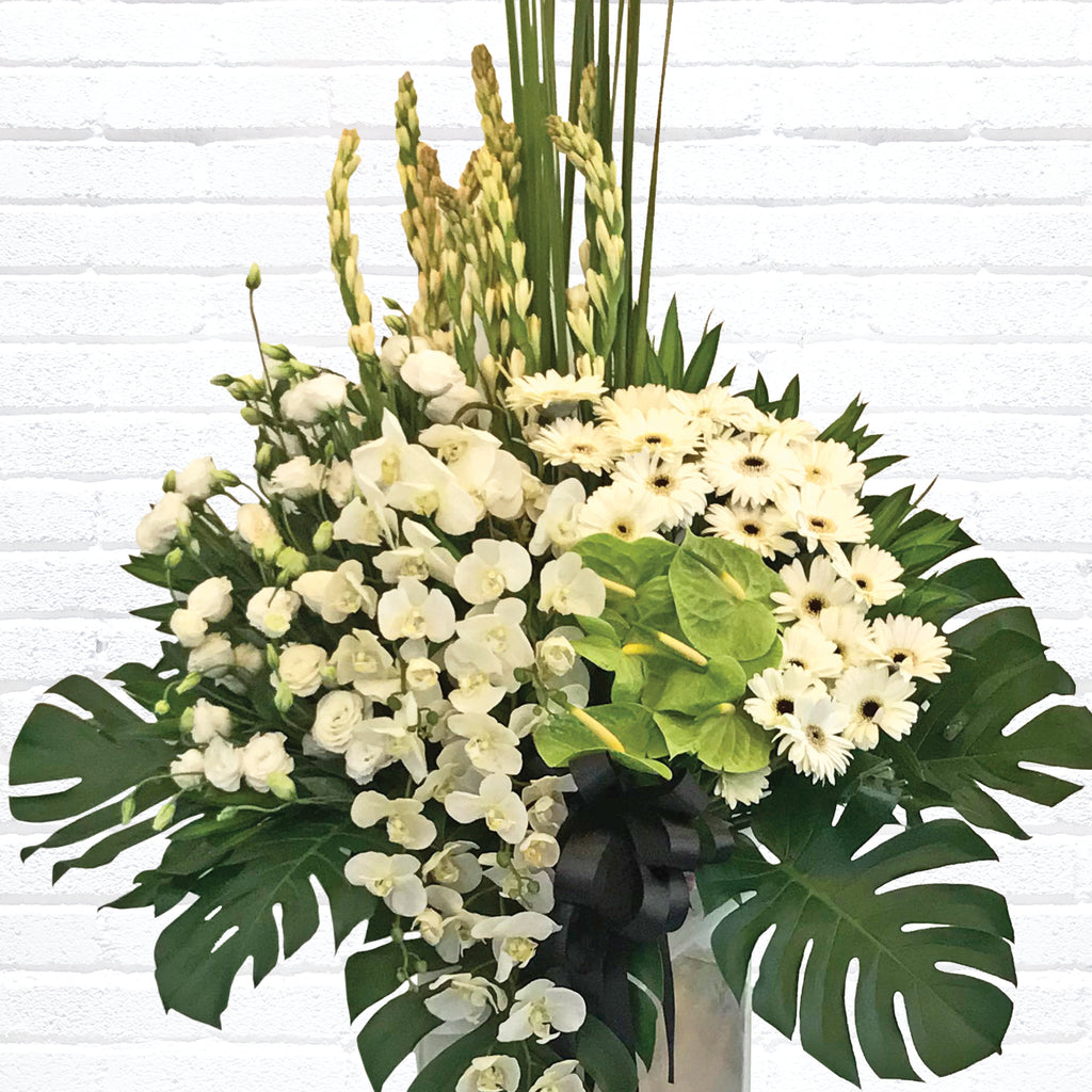 Condolence Stand- 21 💐 - FLOVER Malaysia - The Flower Lover