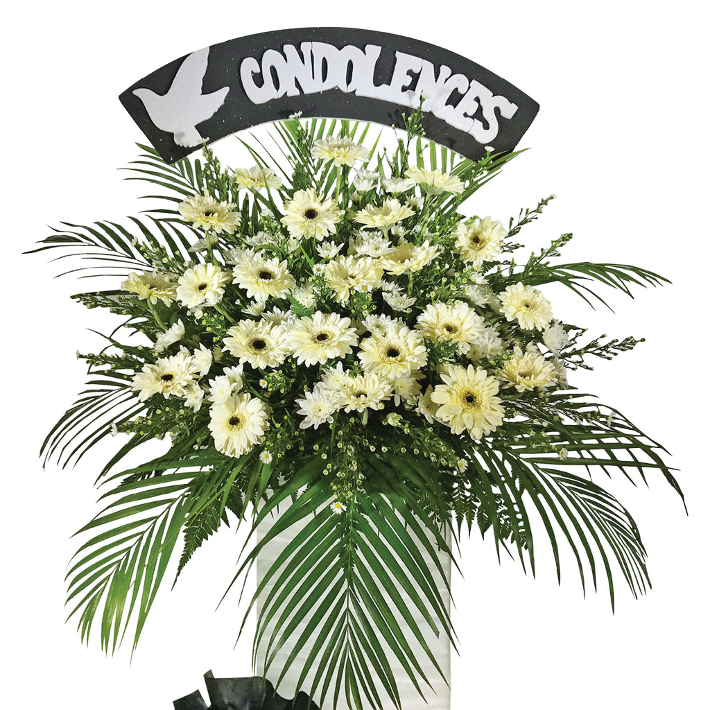 Condolence Stand- 7 💐 - FLOVER Malaysia - The Flower Lover