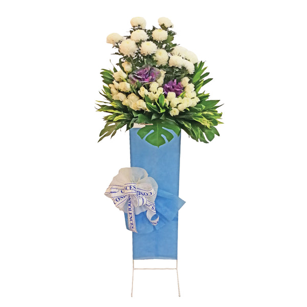 Condolence Stand- 15 💐 - FLOVER Malaysia - The Flower Lover