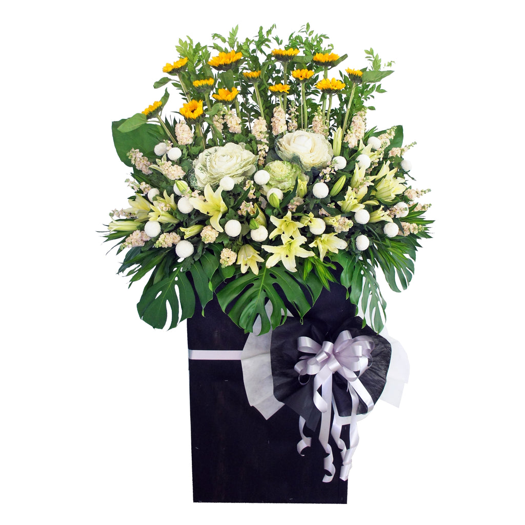 Condolence Stand- 28 💐 - FLOVER Malaysia - The Flower Lover