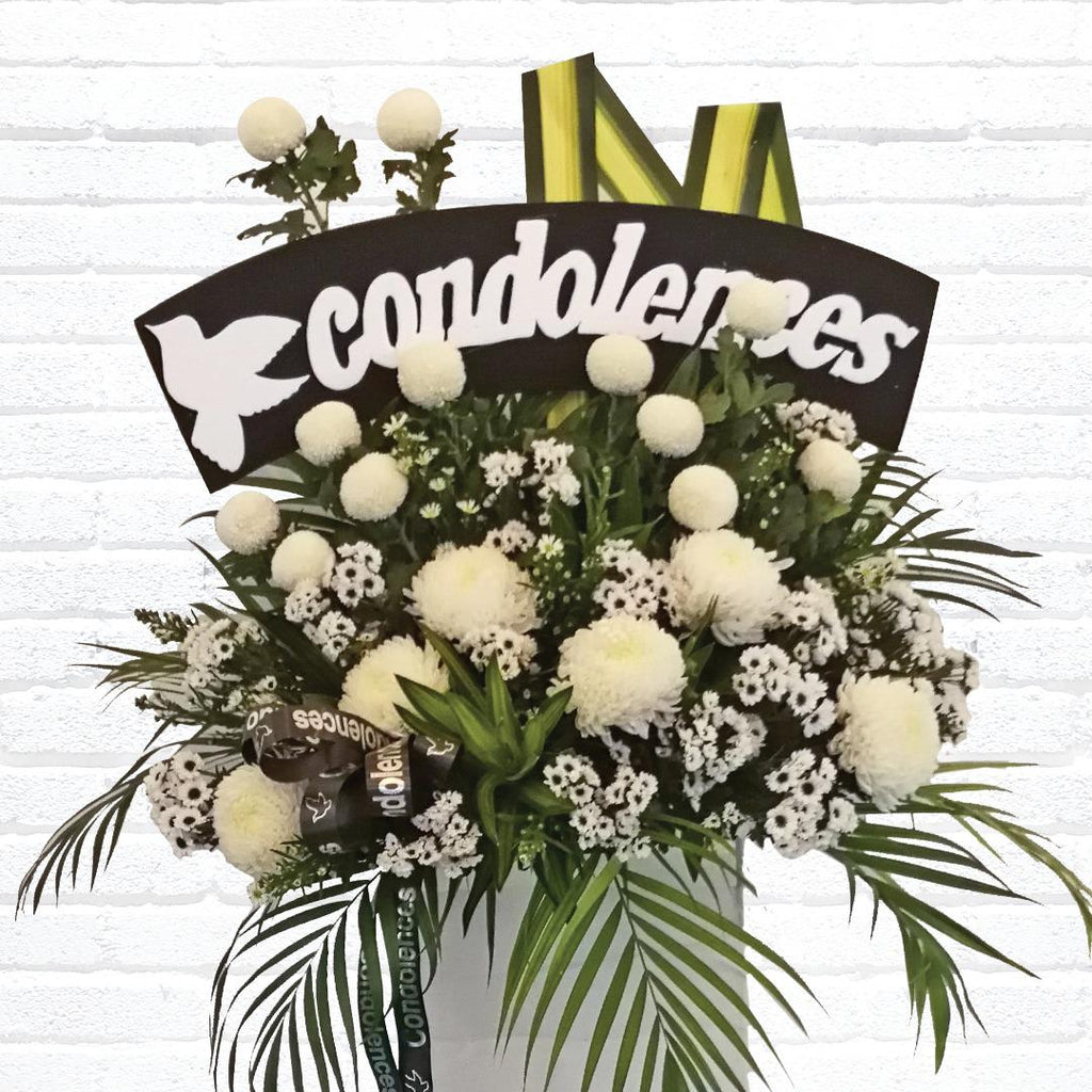 Condolence Stand- 24 💐 - FLOVER Malaysia - The Flower Lover